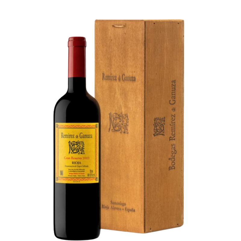 REMIREZ DE GANUZA Reserva 2010 in wooden case