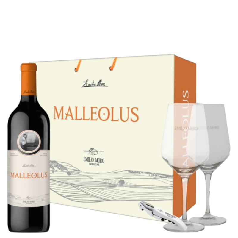 MALLEOLUS case + 2 glasses + opener