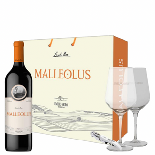 MALLEOLUS + 2 glasses + bottle opener in a case with handle