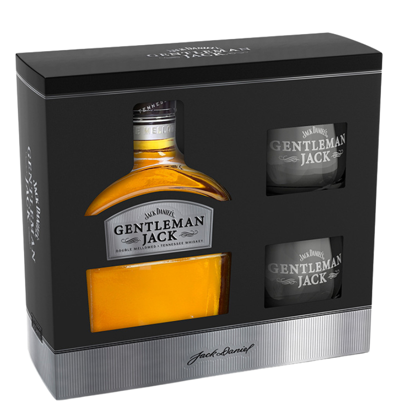 JACK DANIEL’S GENTLEMAN + 2 vasos