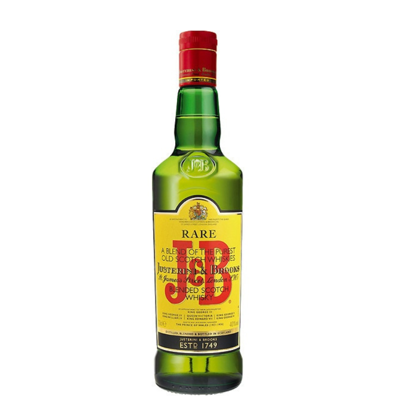 Botella de J&B Rare