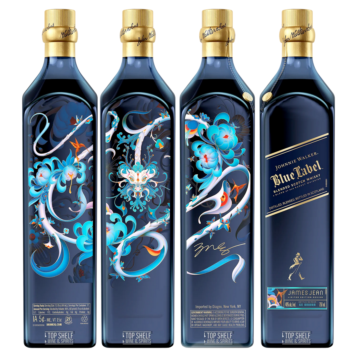JOHNNIE WALKER BLUE LABEL YEAR OF THE WOOD DRAGON