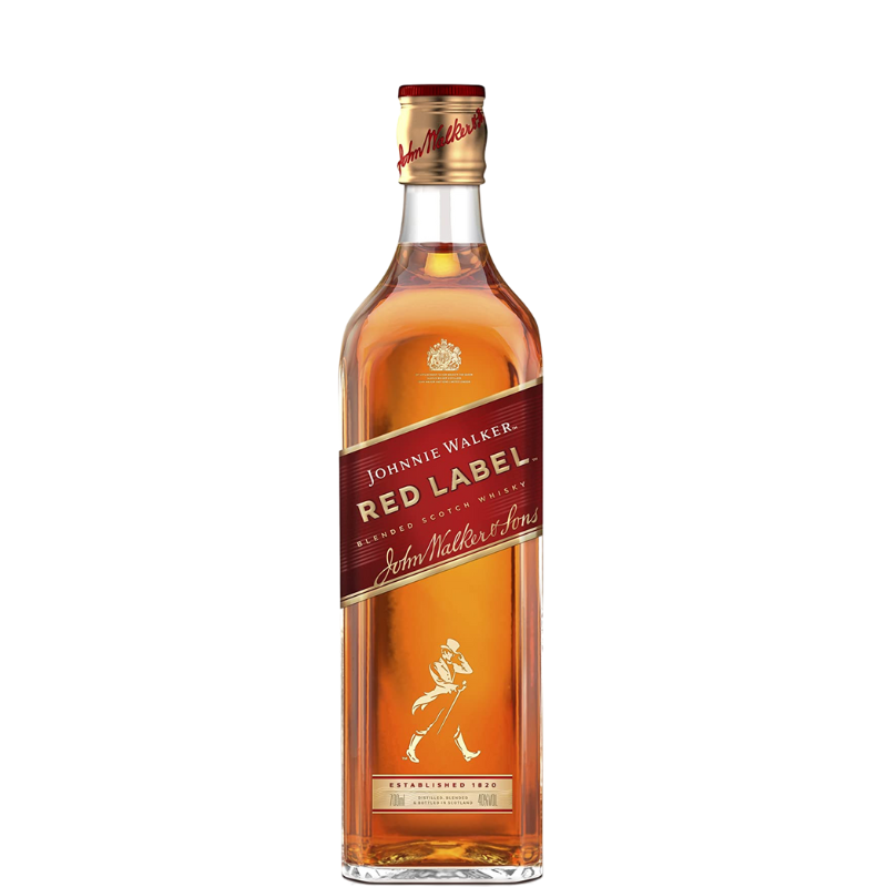 JOHNNIE WALKER RED LABEL 1L format.