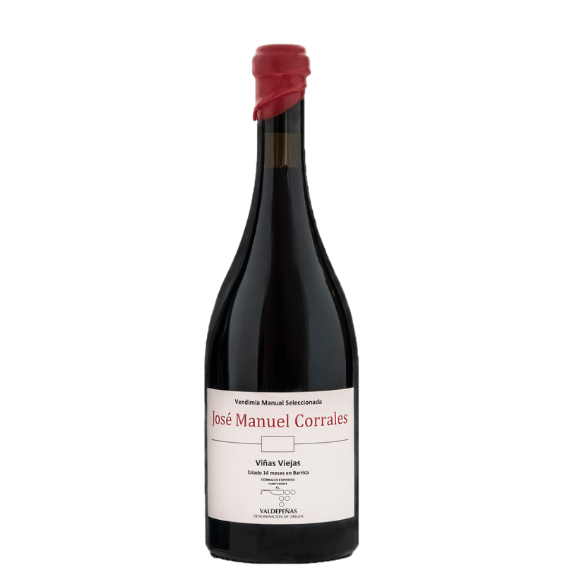Botella de vino Jose Manuel Corrales 2023