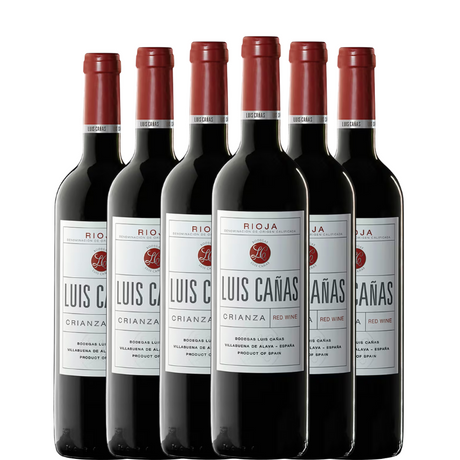 6 botellas de Luis Cañas Crianza 2022