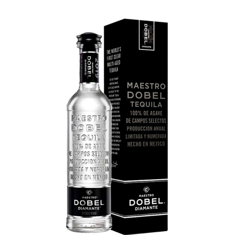 Botella de Maestro Dobel Diamante con estuche