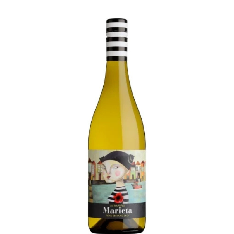 Botella de vino Marieta Albariño