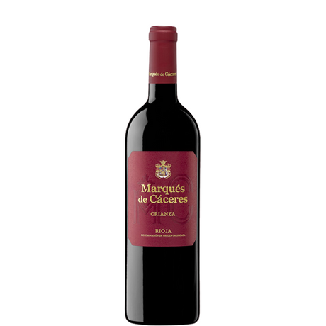 Botella de Marqués de Cáceres Crianza 2021