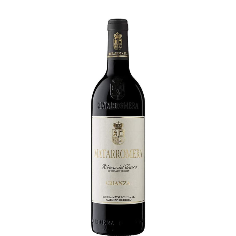 Botella de vino Matarromera Crianza 2022