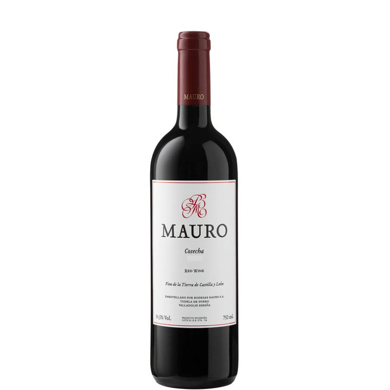 Botella de vino Mauro 2023