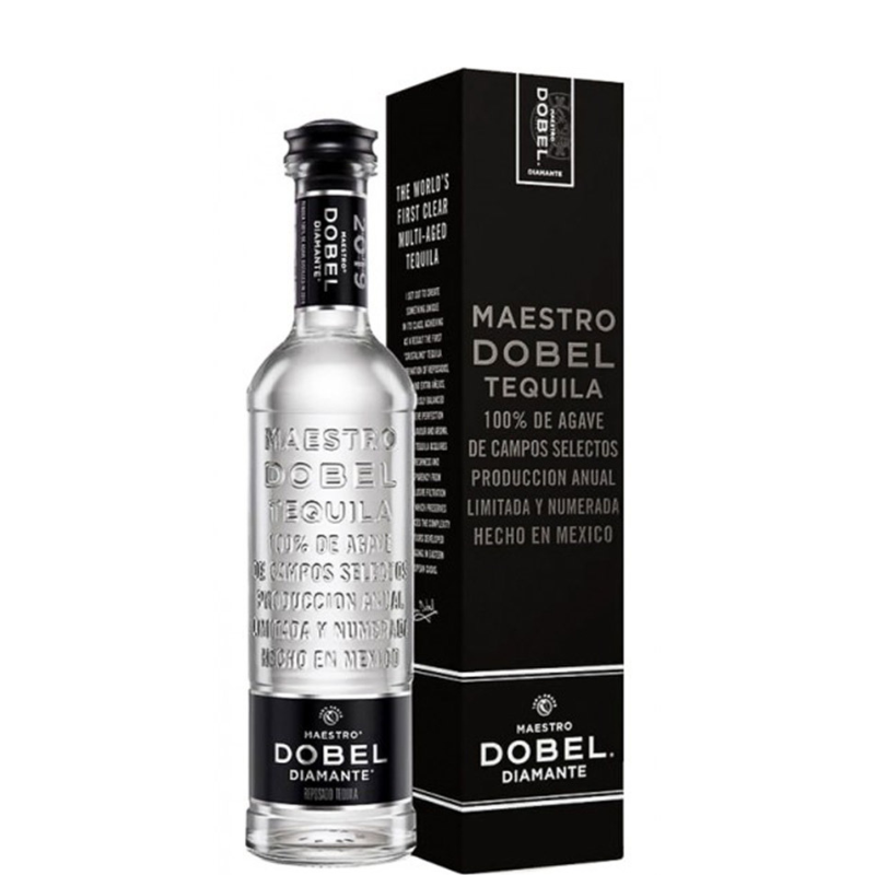 Botella de Maestro Dobel Diamante con estuche