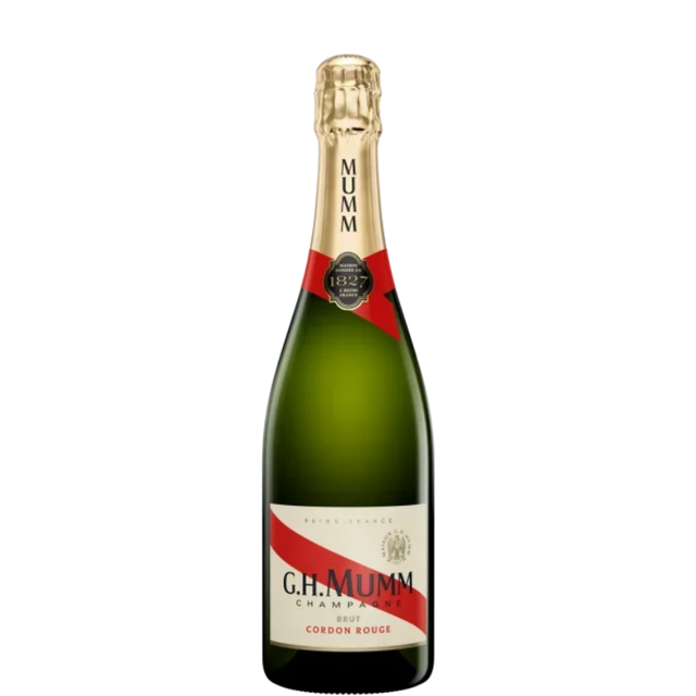 Botella de G.H. Mumm Cordon Rouge
