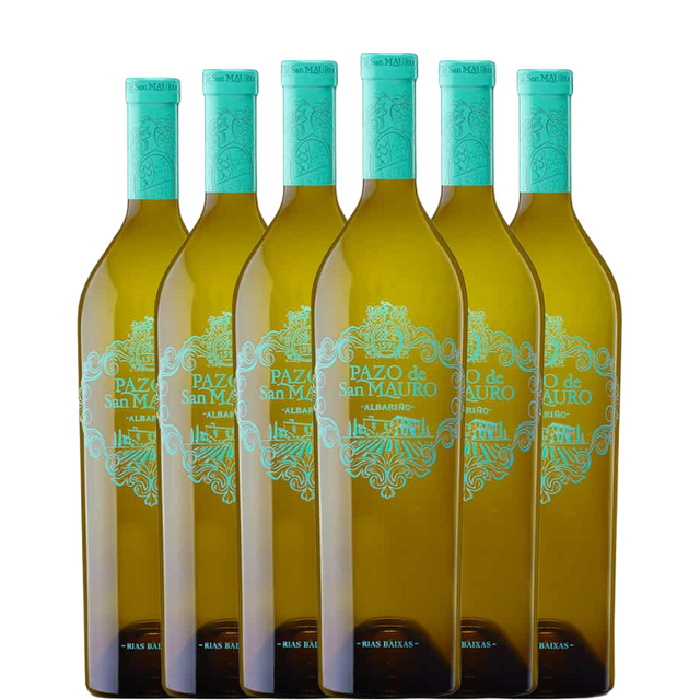6 botellas de Pazo San Mauro