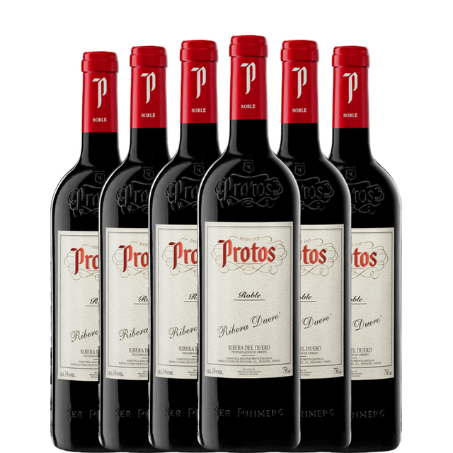 6 botellas de Protos Roble 2023