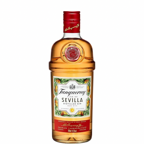 Botella de Tanqueray flor de Sevilla 