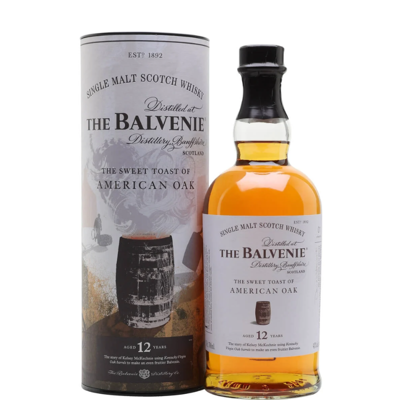 The BALVENIE 12 The Sweet Toast of American Oak