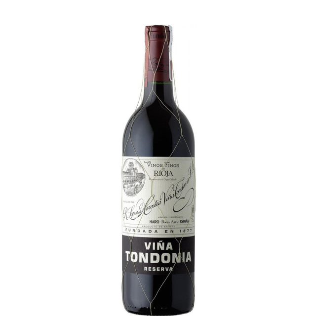 Botella de Viña Tondonia Reserva 2013