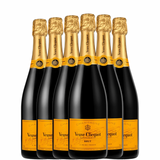 6 botellas de Veuve Clicquot Yellow Label