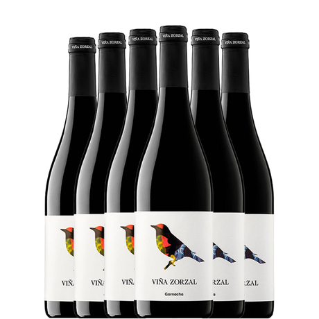 6 botellas de Viña Zorzal Garnacha 2024
