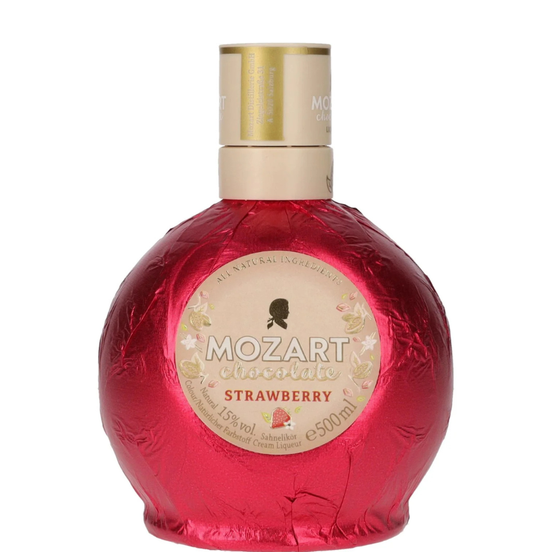 MOZART Chocolate Fresa + caja corazón