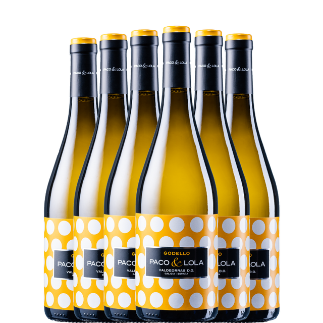 6 botellas de Paco y Lola Godlelo 2024