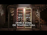Vinoteca profesional multi-zona ELYSEE 144 botellas