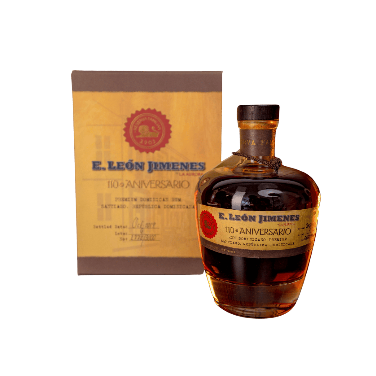 Ron E. León Jimenes 110 Aniversario: Un Siglo de Maestría en 70 cl
