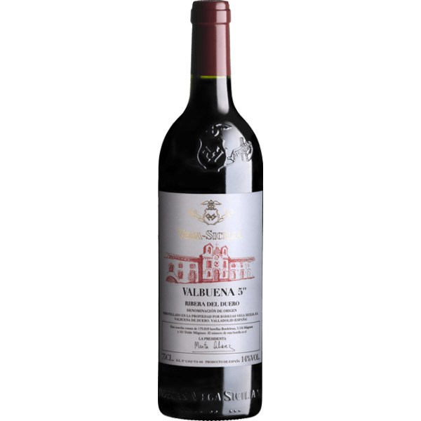 VEGA SICILIA VALBUENA 5TH YEAR 2018 Wooden case 3 bottles