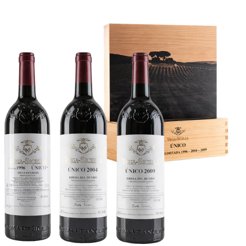 VEGA SICILIA UNICO 1996-2004-2009 Edición Limitada